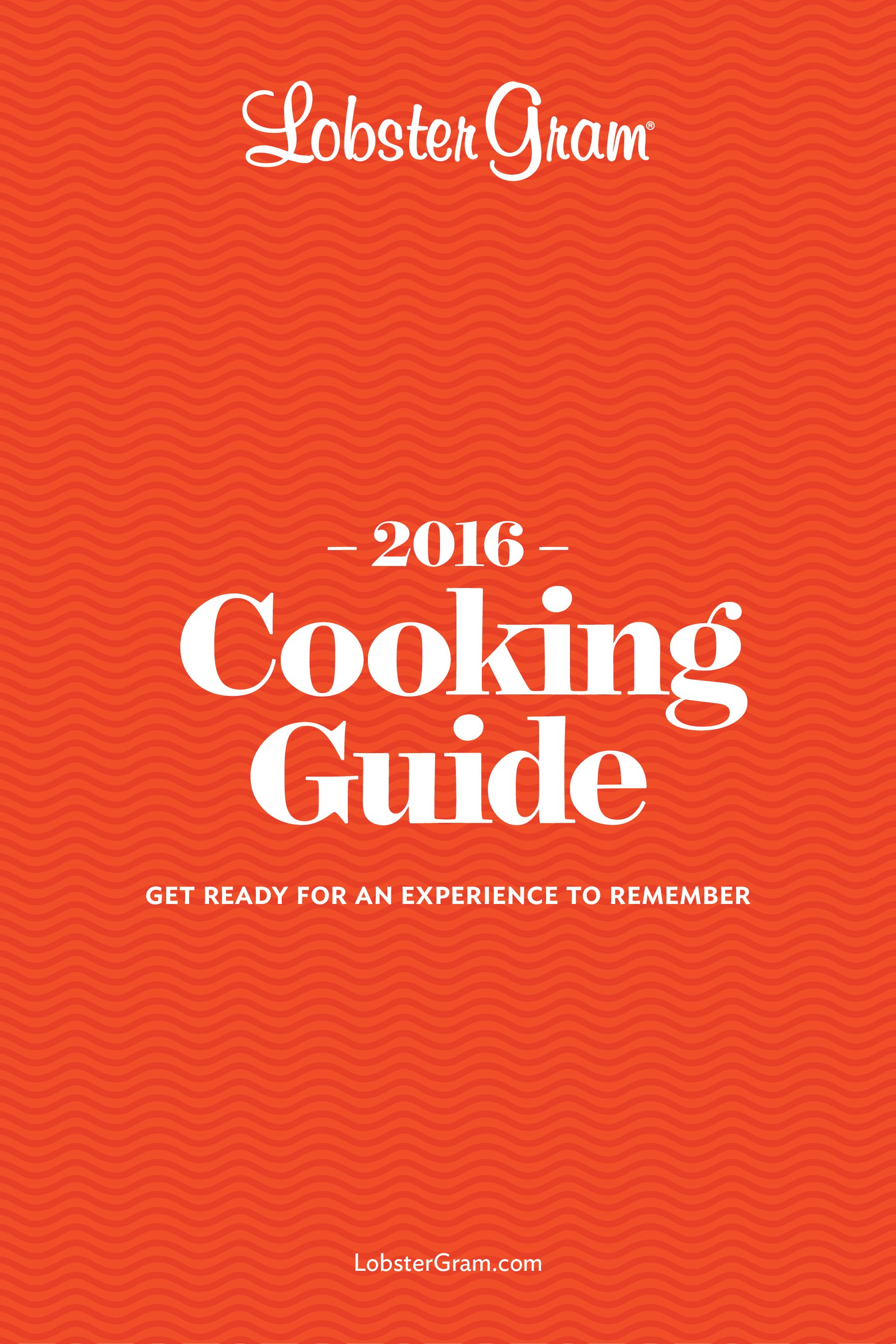 ZAPPALOG Lobster Gram Cooking Manual 2016 Online Catalog